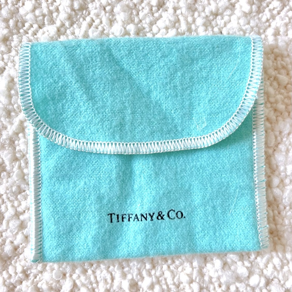 Authentic Tiffany & Co. Dust Bag Jewelry Cloth Pouch